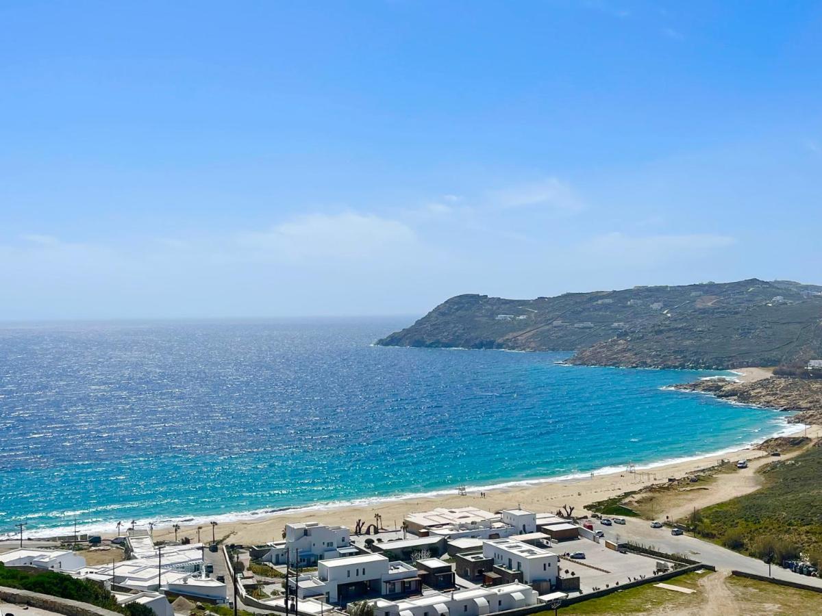 Luxury House With Private Pool At Elia Beach Mykonos Town ภายนอก รูปภาพ