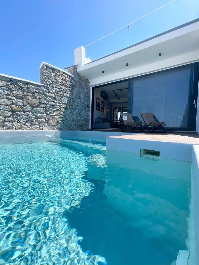 Luxury House With Private Pool At Elia Beach Mykonos Town ภายนอก รูปภาพ