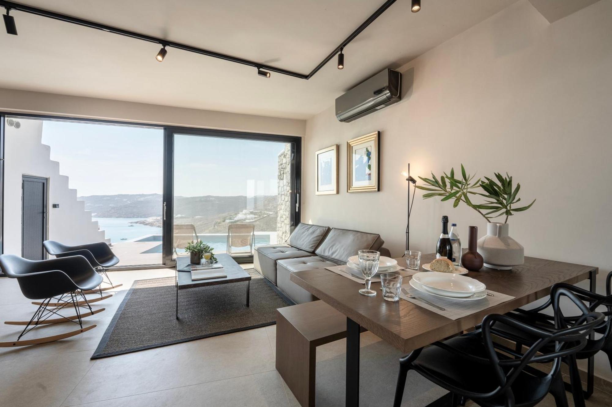 Luxury House With Private Pool At Elia Beach Mykonos Town ภายนอก รูปภาพ