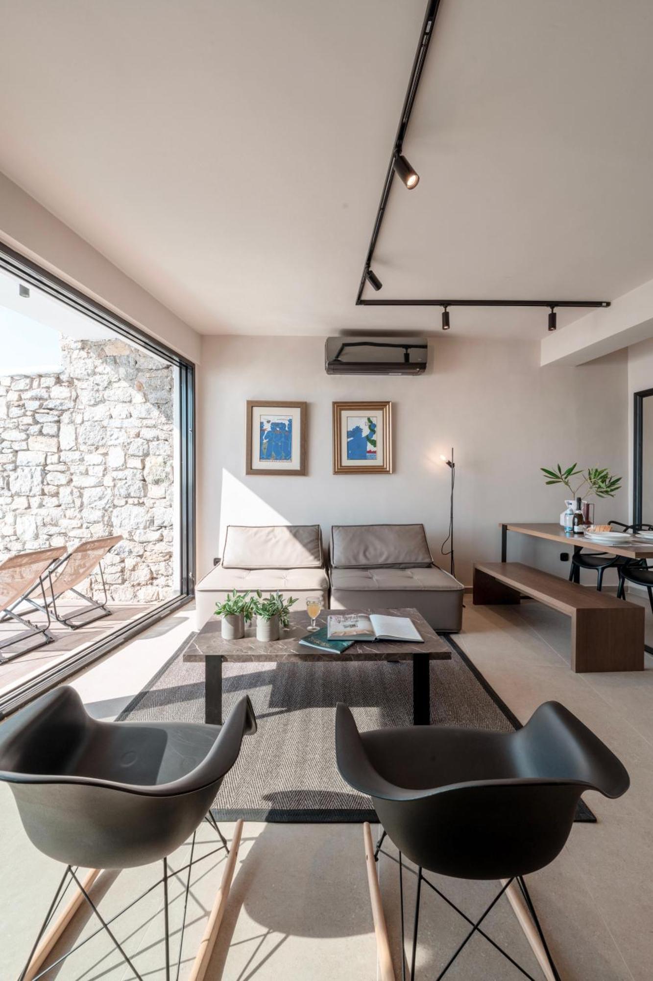 Luxury House With Private Pool At Elia Beach Mykonos Town ภายนอก รูปภาพ